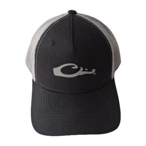Drake Waterfowl Gray  Trucker Hat Cap Hunting Outdoors Snap Back Adjustable NWT